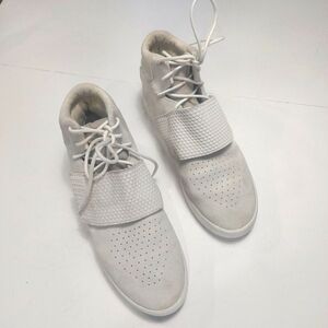 ADIDAS Invader Tubular Men's Leather Strap White Size